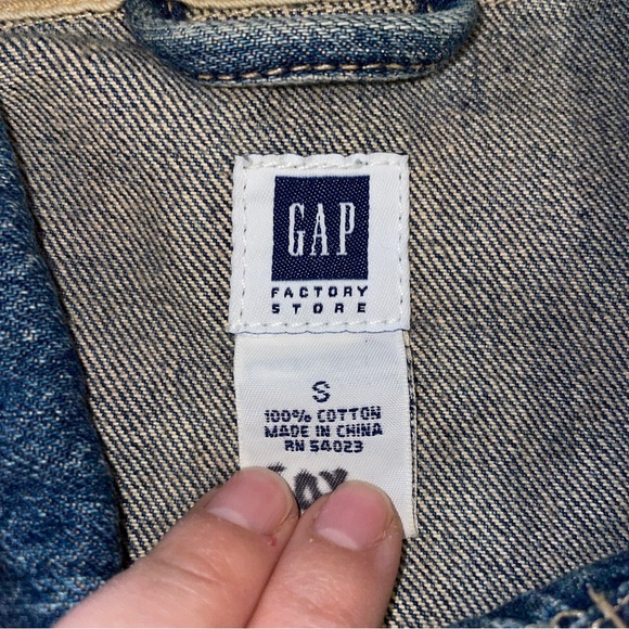 Vintage Gap Factory Jean Jacket - Picture 2 of 7